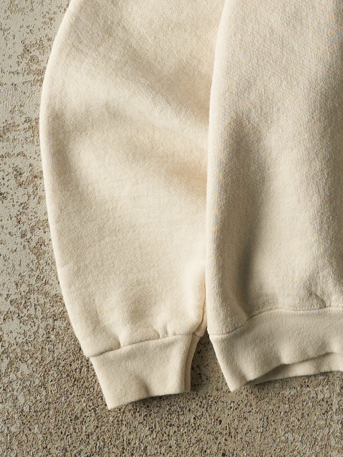 Vintage 90s Beige Walden Pond Embroidered Crewneck (S)