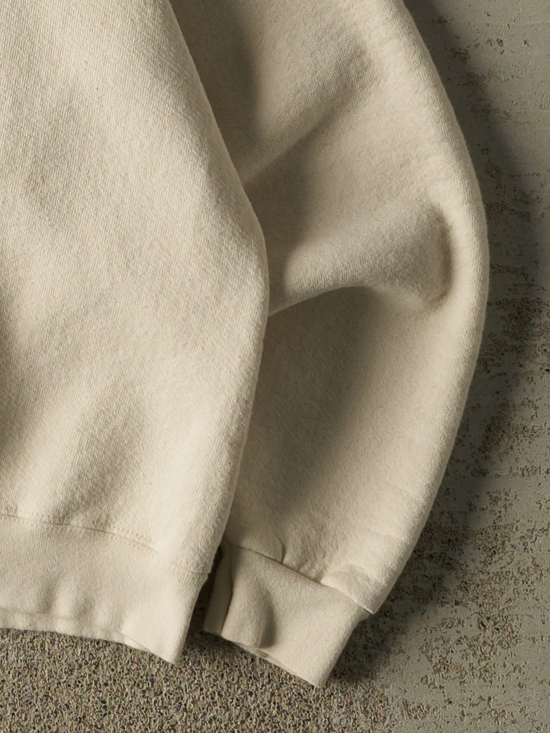 Vintage 90s Beige Walden Pond Embroidered Crewneck (S)