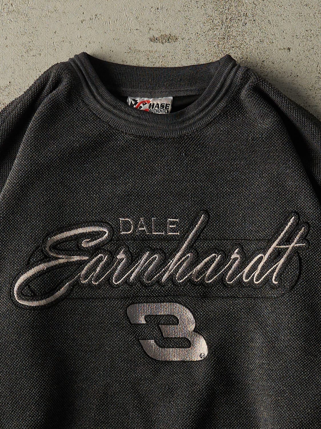 Vintage 90s Charcoal Grey Dale Earnhardt Nascar Crewneck (L/XL)
