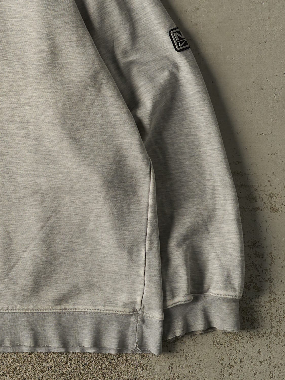Vintage 90s Heather Grey Nike Embroidered Crewneck (XL)