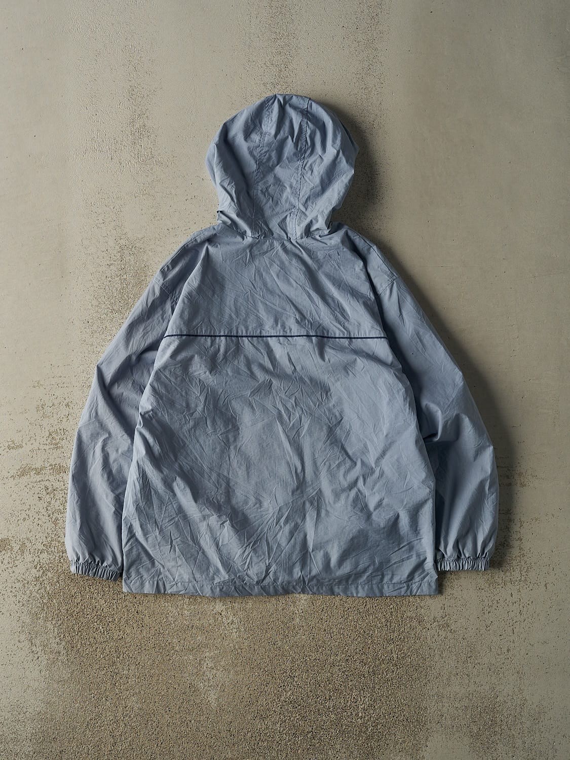 Vintage 90s Baby Blue Adidas Windbreaker Jacket (M/L)