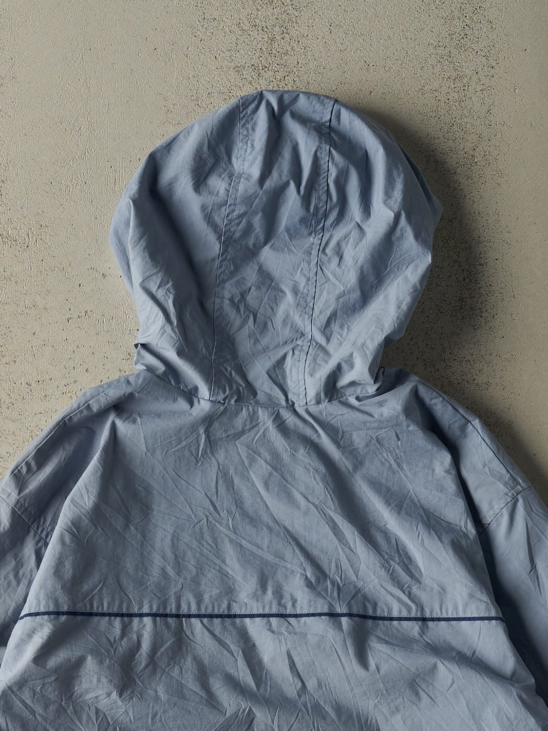 Vintage 90s Baby Blue Adidas Windbreaker Jacket (M/L)