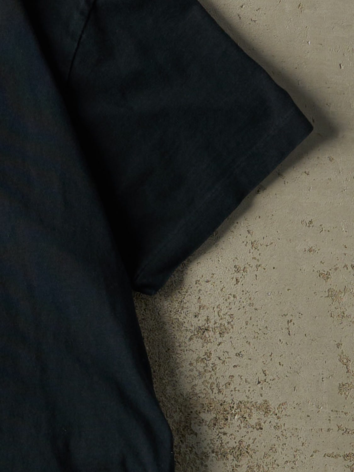 Vintage 90s Black Polo Embroidered Tee (M)