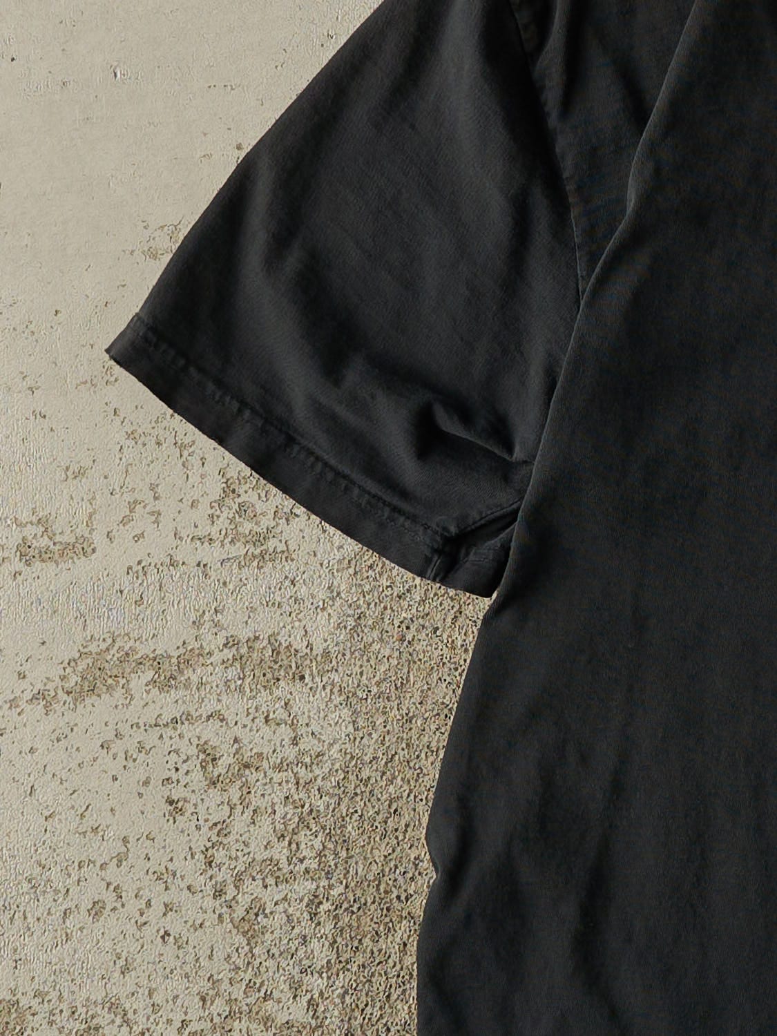 Vintage 90s Black Polo Embroidered Tee (M/L)