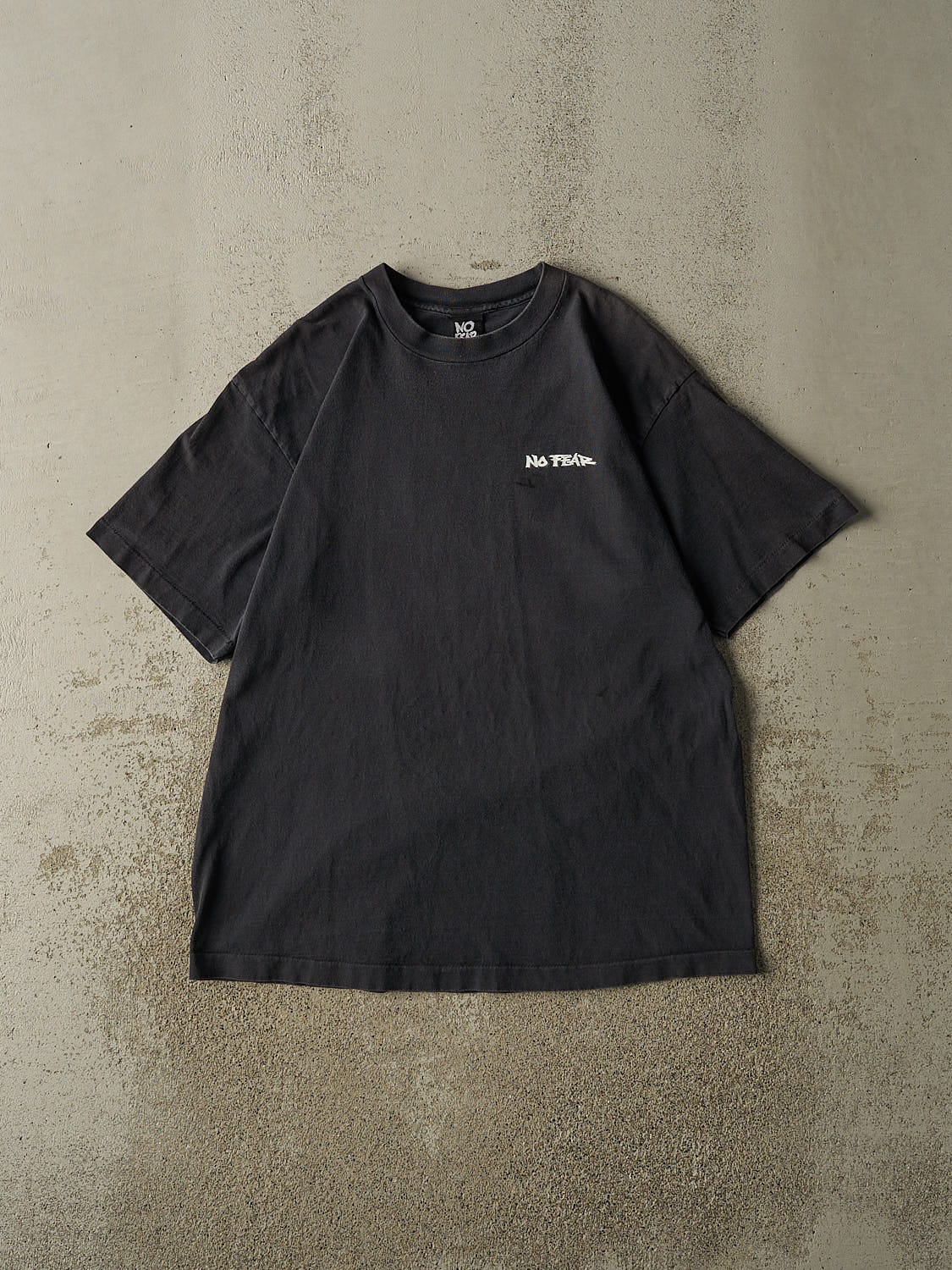 Vintage 90s Faded Black No Fear "The Older I Get" Tee (L/XL)