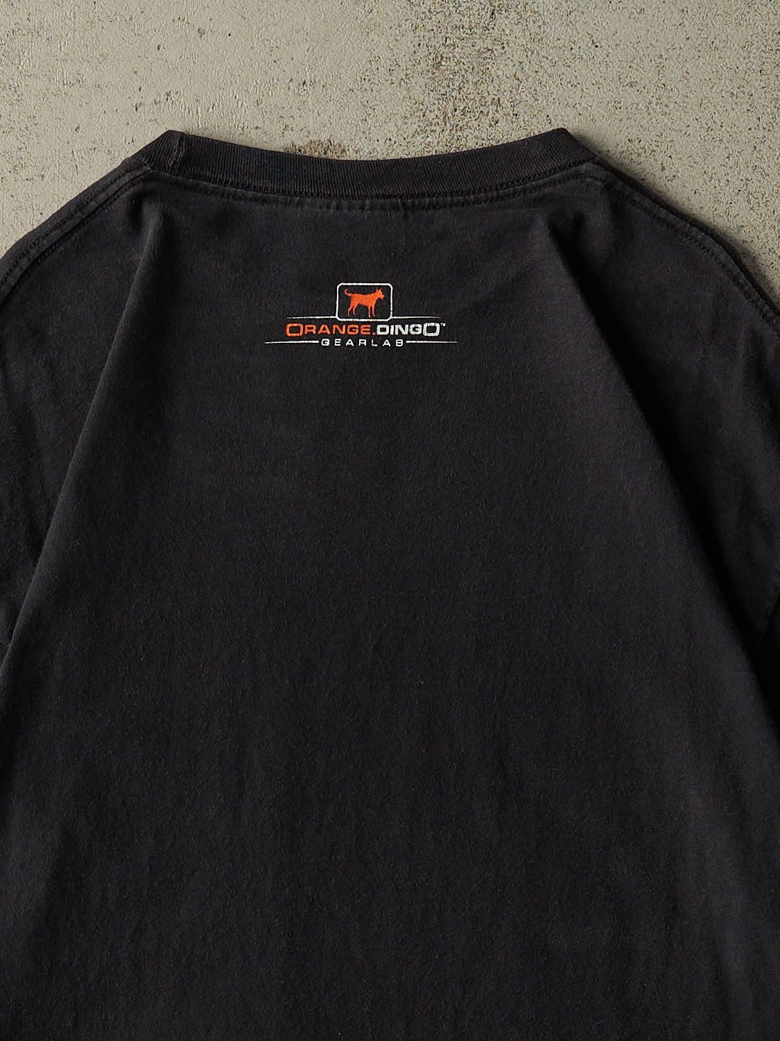 Vintage Y2K Black "People Person" Slogan Tee (L/XL)