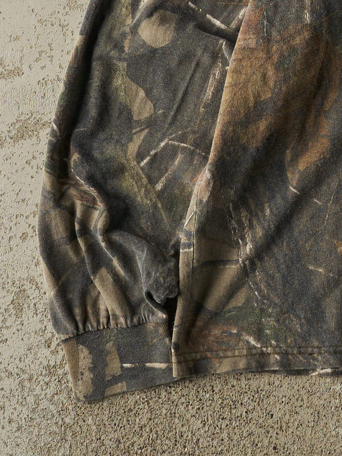 Vintage 90s Camo Realtree Pocket Long Sleeve (M)