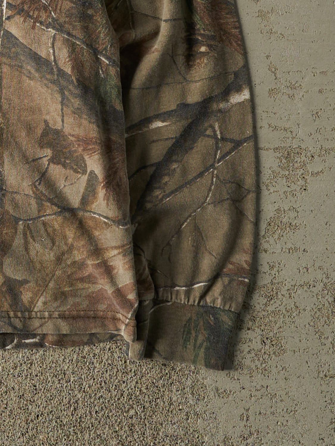 Vintage 90s Camo Realtree Pocket Long Sleeve (M)