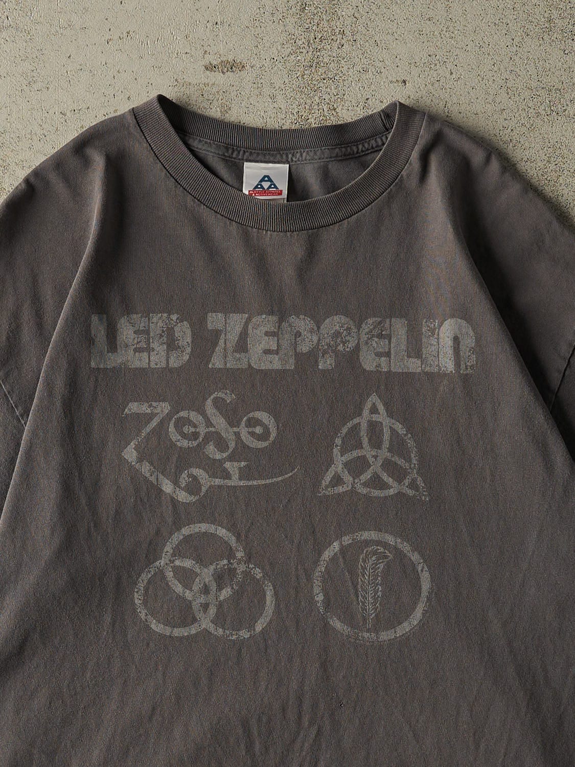 Vintage 06' Charcoal Grey Led Zeppelin Tee (L/XL)