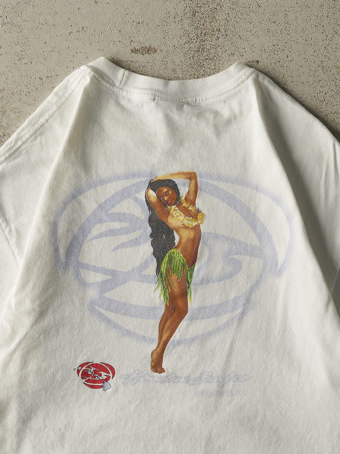 Vintage 90s White Honolua Surf Hawaii Tee (L/XL)