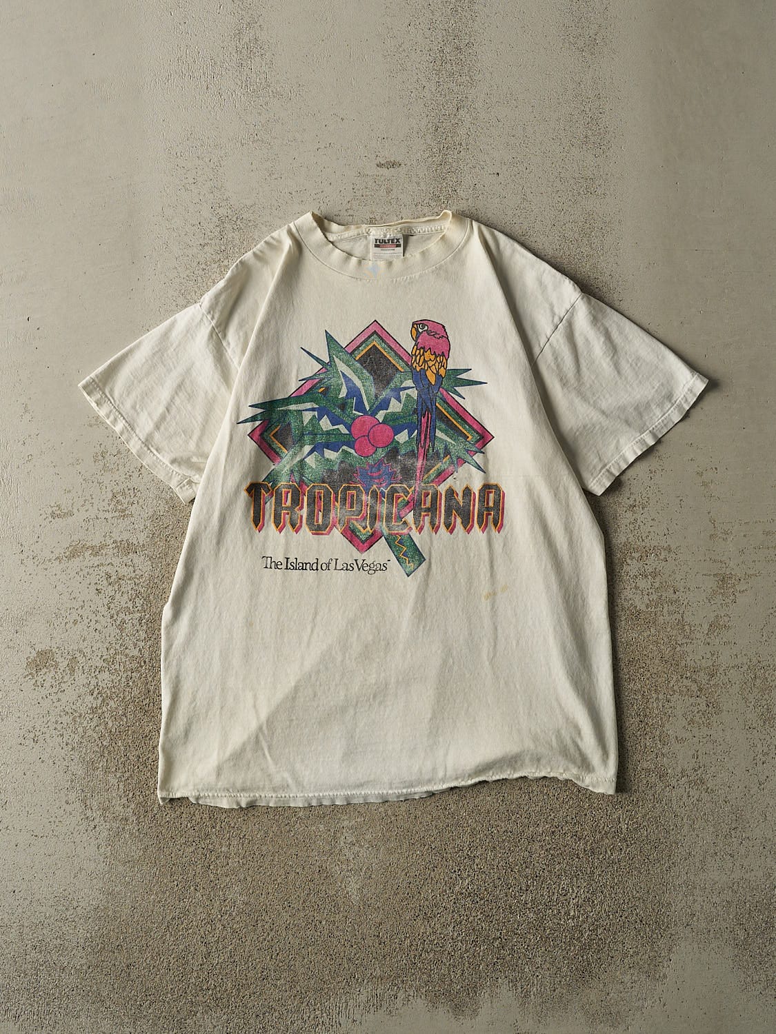 Vintage 90s White Tropicana Las Vegas Tee (L/XL)