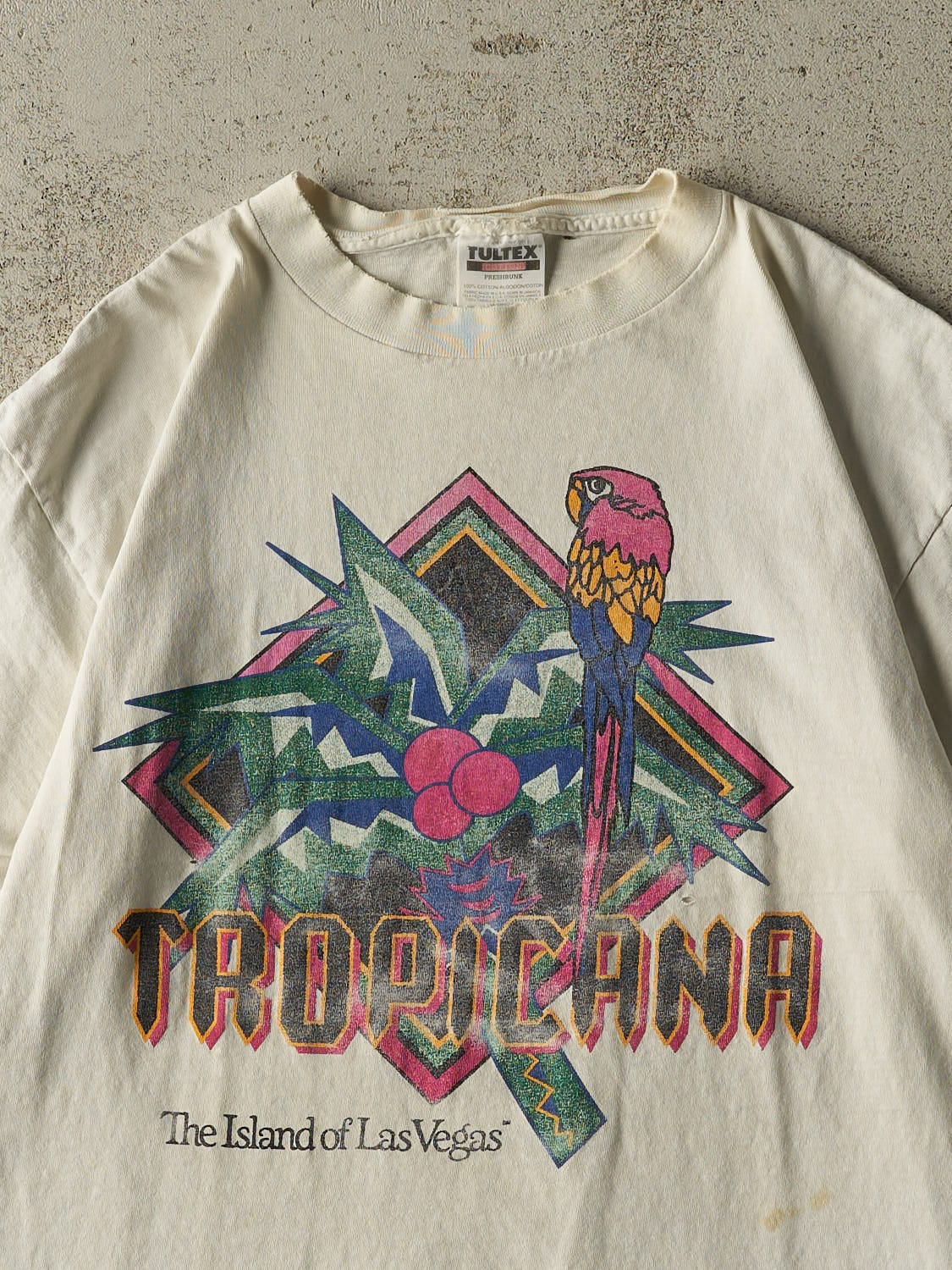 Vintage 90s White Tropicana Las Vegas Tee (L/XL)