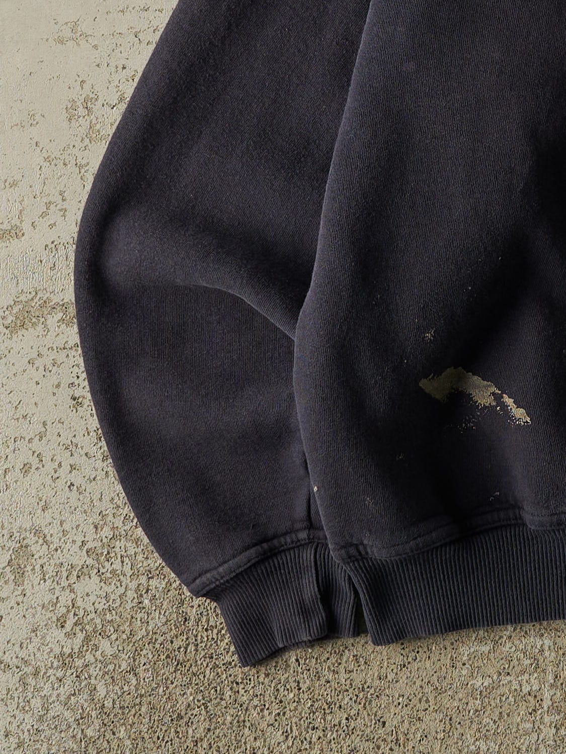 Vintage 90s Navy Blue Fila Embroidered Quarter Zip Sweater (M/L)