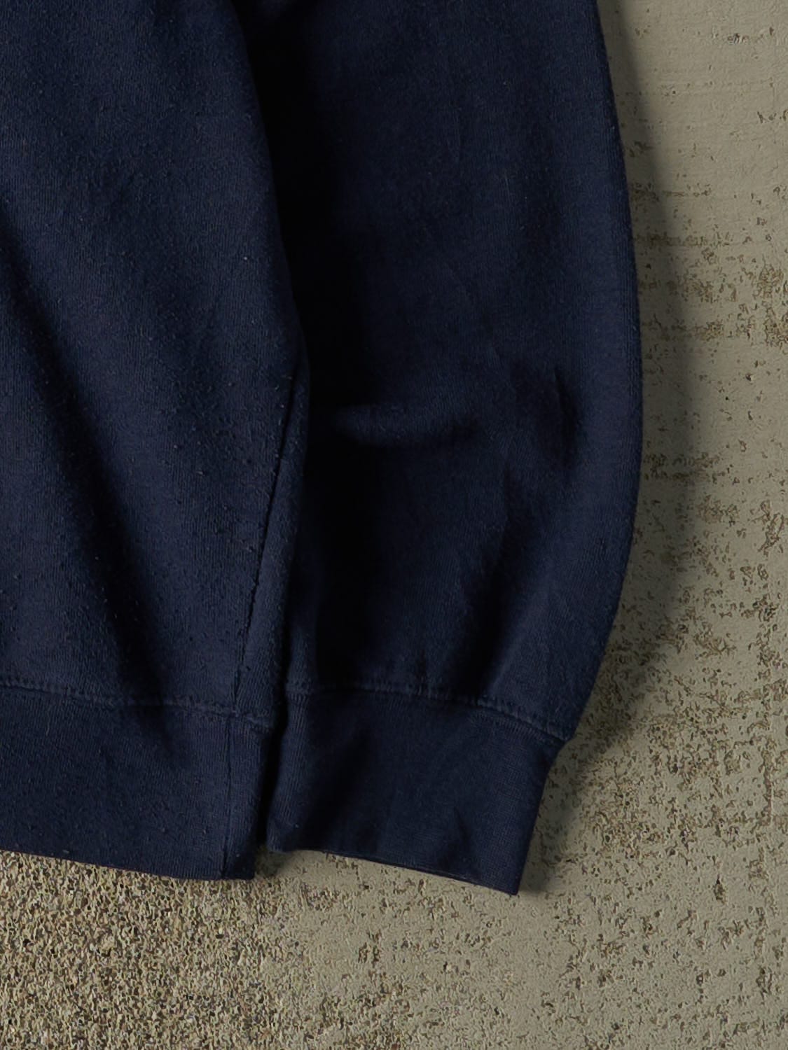 Vintage Y2K Navy Blue Syracuse University Crewneck (XXL)