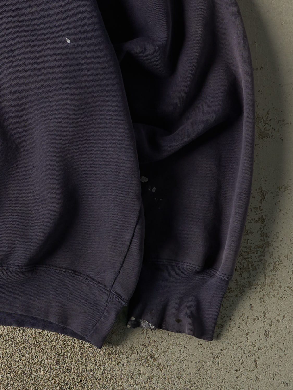 Vintage 90s Sun Faded Navy University of Notre Dame Hoodie (XXL/XXXL)