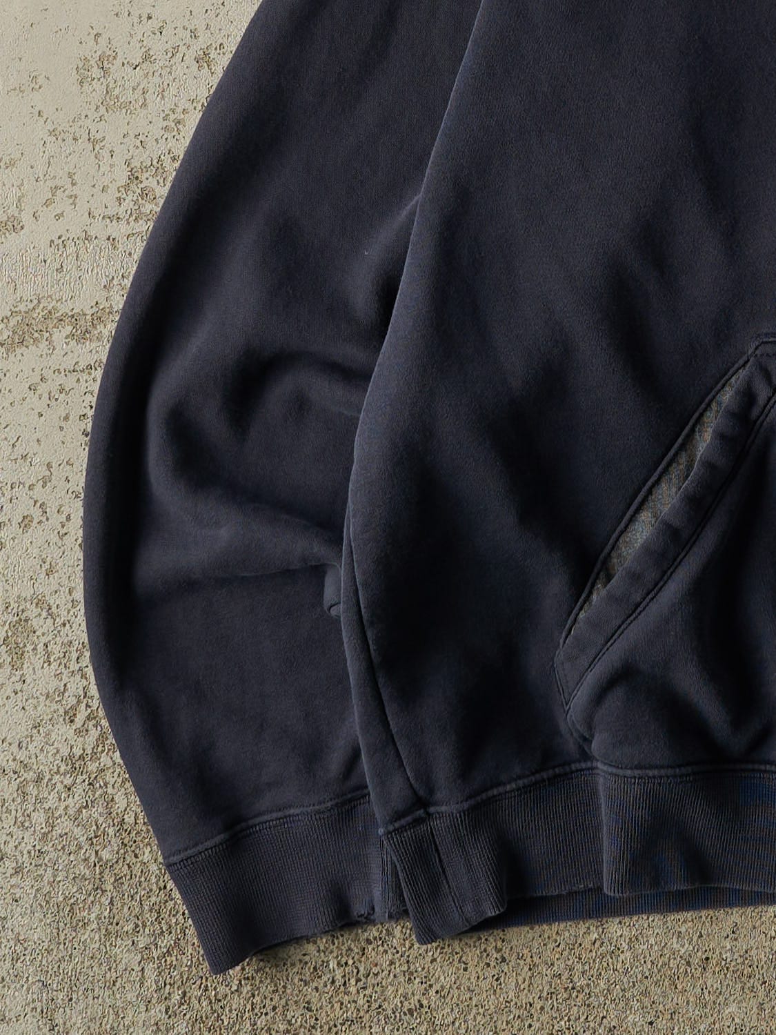Vintage Y2K Navy Blue Nike Zip Up Hoodie (M/L)