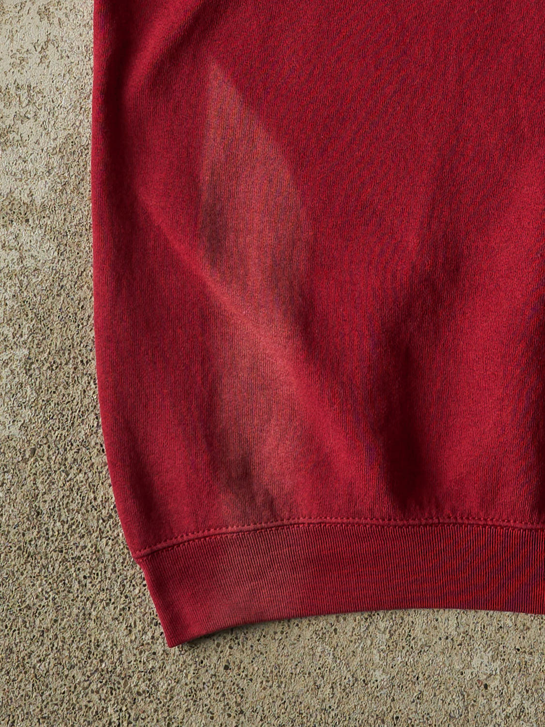 Vintage 90s Burgundy "Can't Remember" Crewneck (XL)