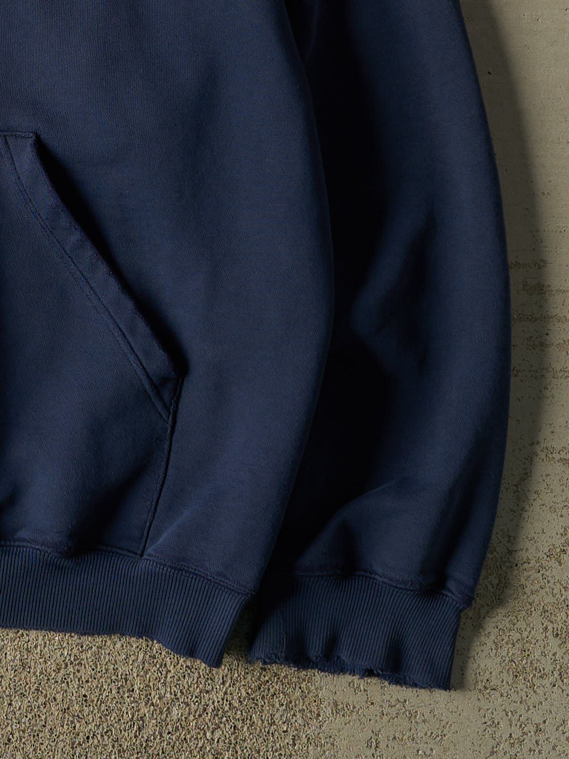 Vintage 90s Navy Blue Adidas Embroidered Hoodie (XXXL)