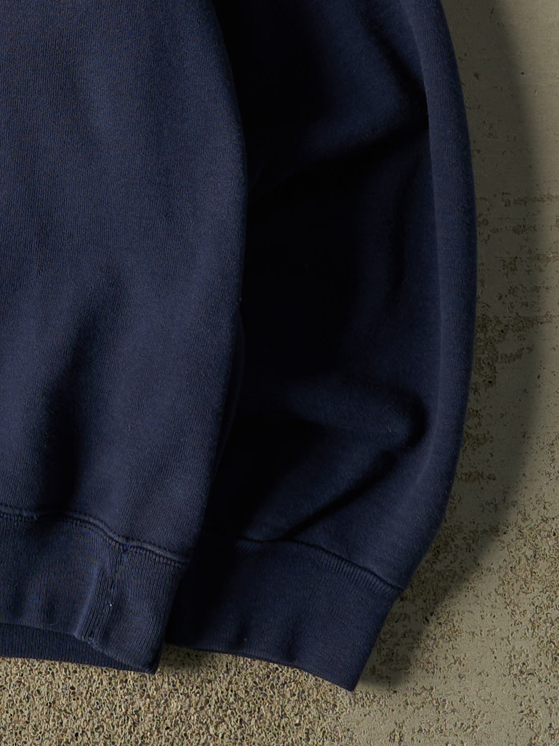 Vintage 90s Navy Blue Xavier Embroidered Crewneck (L/XL)