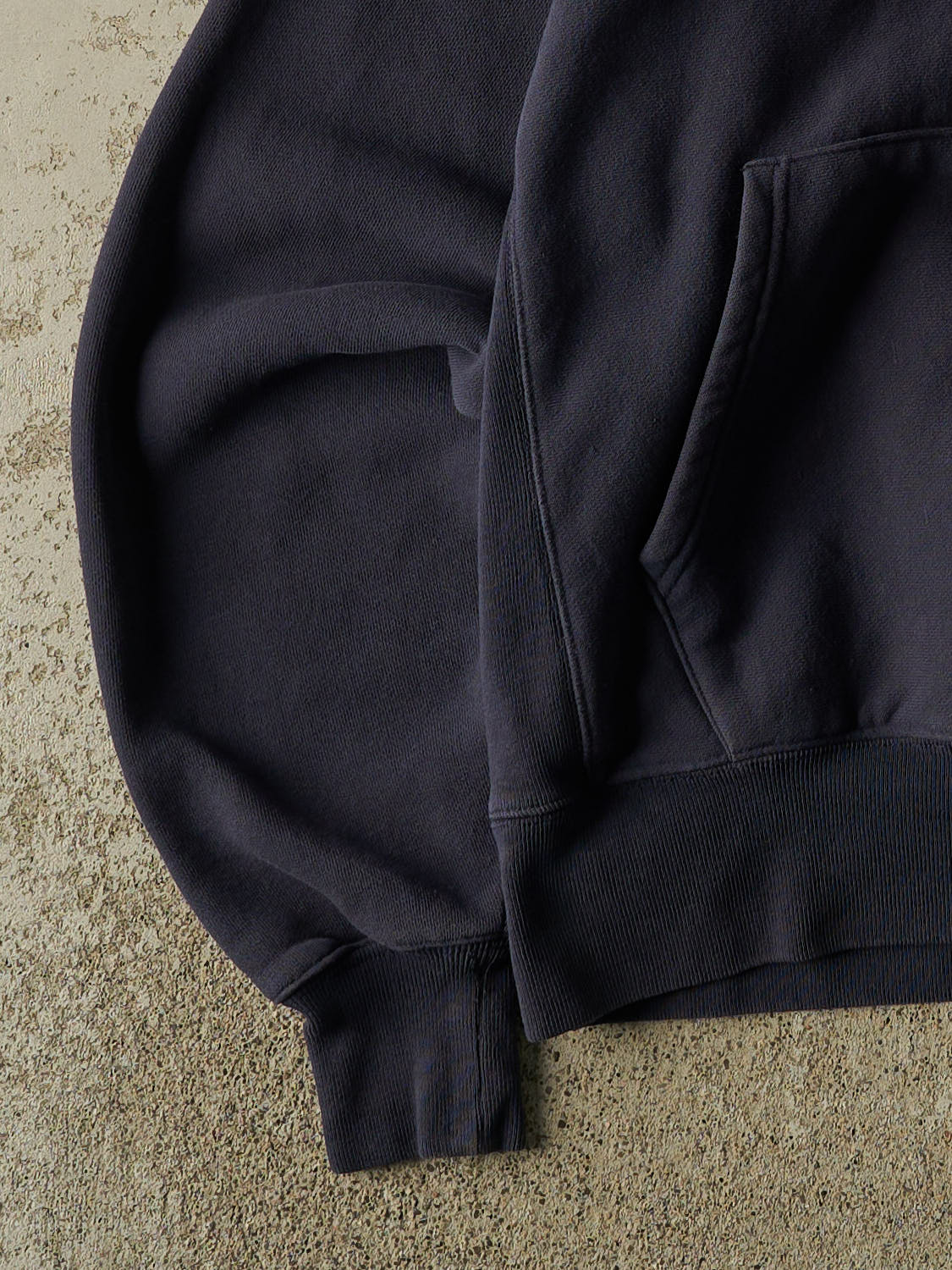 Vintage 90s Navy Blue Champion Reverse Weave Hoodie (L)