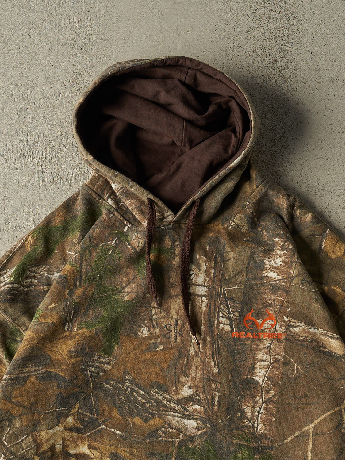 Vintage Y2K Camo Realtree Logo Hoodie (XXL/XXXL)
