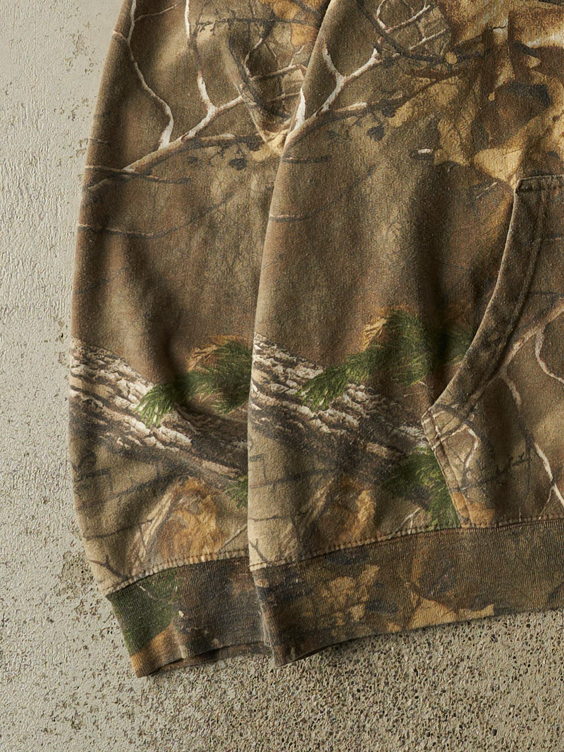 Vintage Y2K Camo Realtree Logo Hoodie (XXL/XXXL)