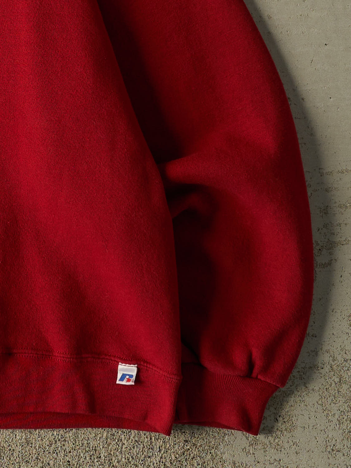 Vintage Y2K Red Russell Athletic Blank Crewneck (L/XL)