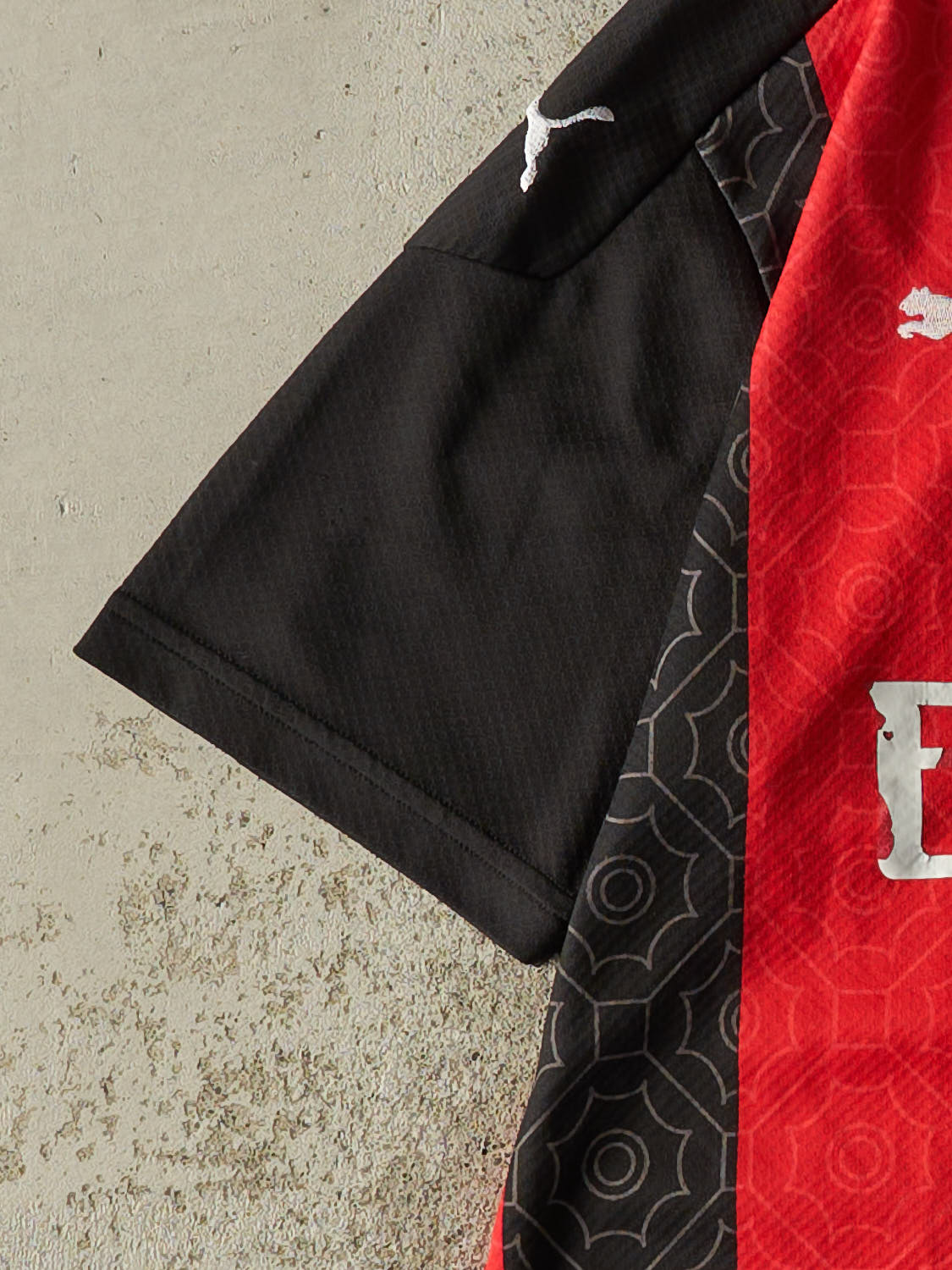 Vintage Y2K Black AC Milan Soccer Jersey (S/M)
