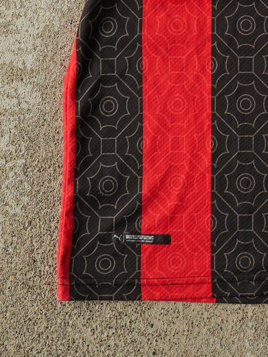 Vintage Y2K Black AC Milan Soccer Jersey (S/M)