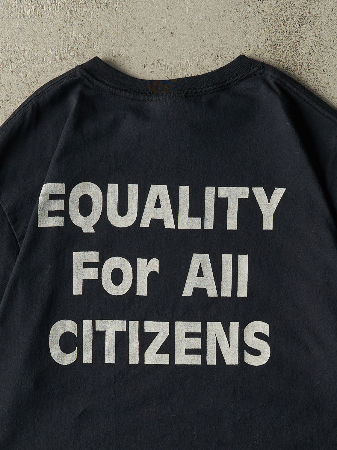Vintage Y2K Black "Equality for All" Tee (XL)