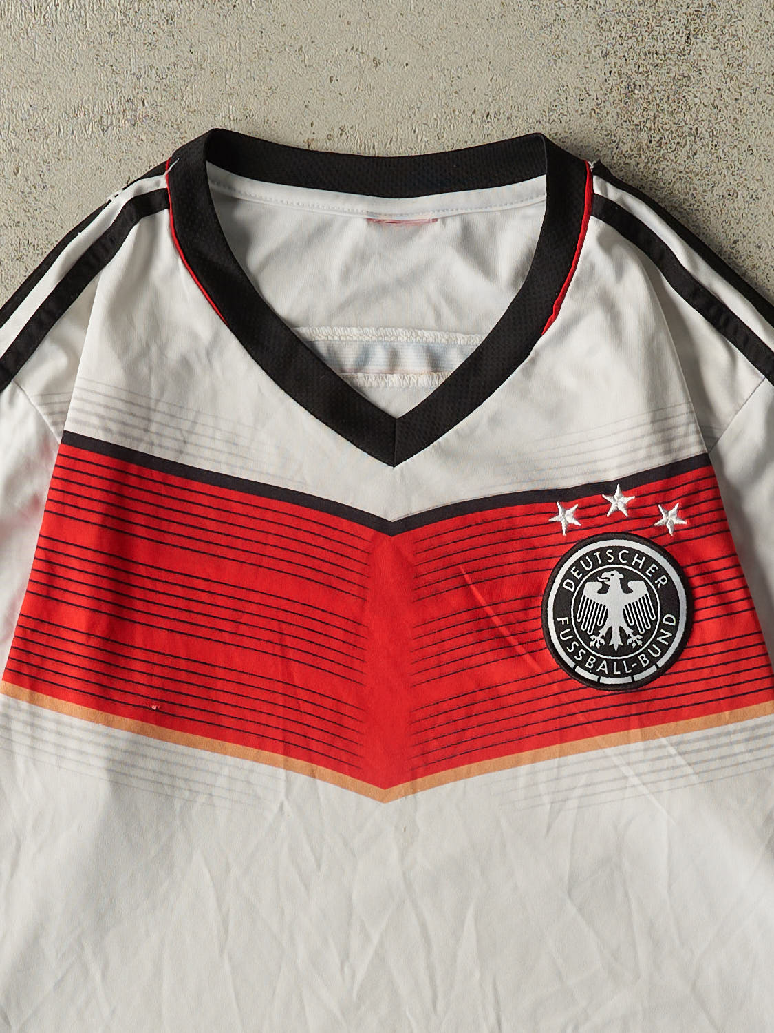 Vintage Y2K White Germany Soccer Jersey (M)
