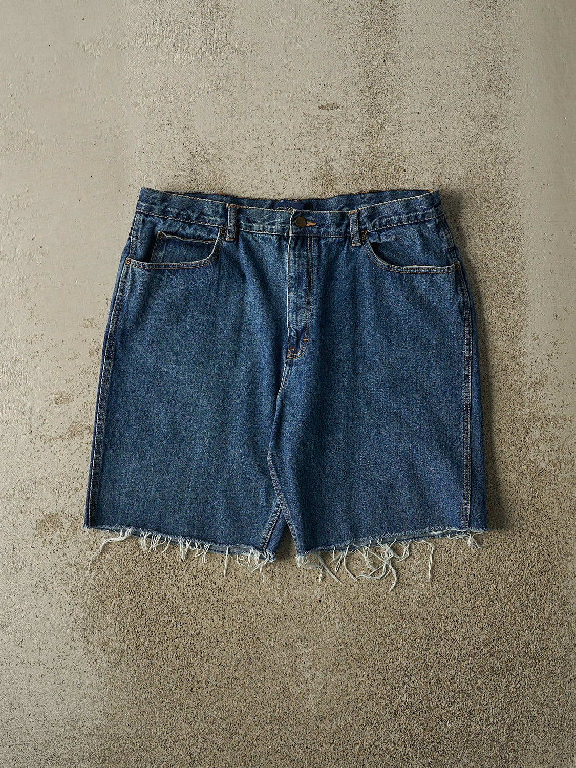 Vintage 90s Dark Wash Penmans Cut Off Jean Shorts (37x9.5)