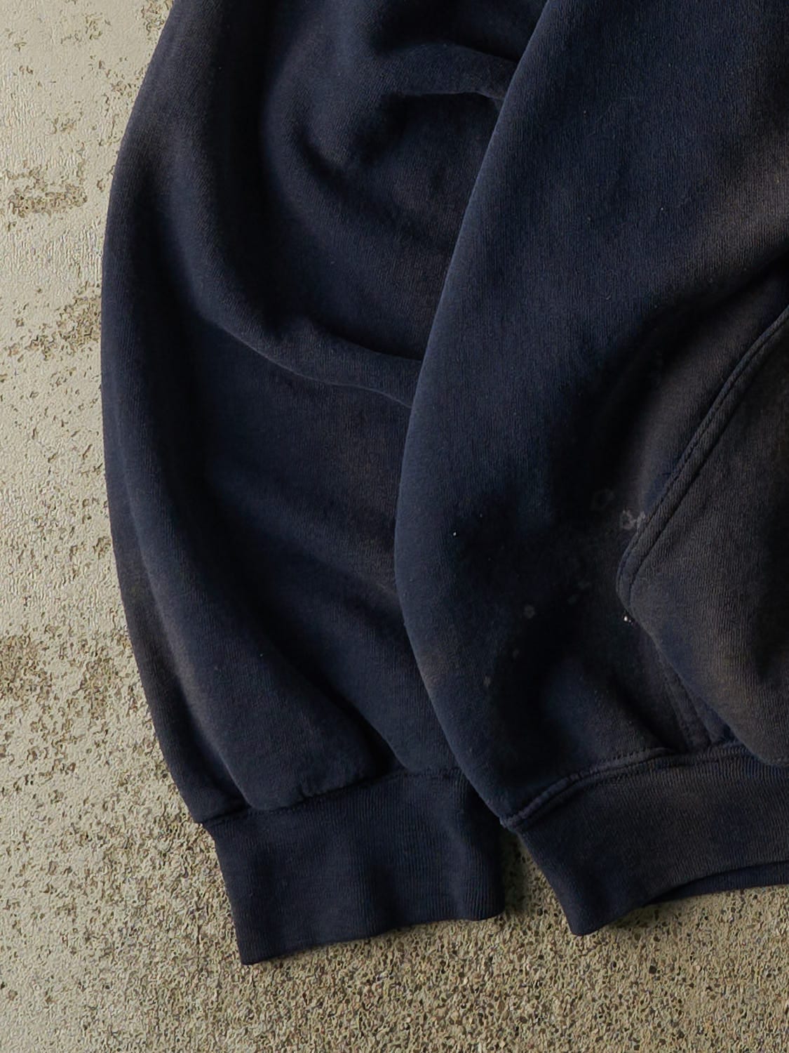 Vintage 90s Sun Faded Navy Minnesota Embroidered Hoodie (L/XL)