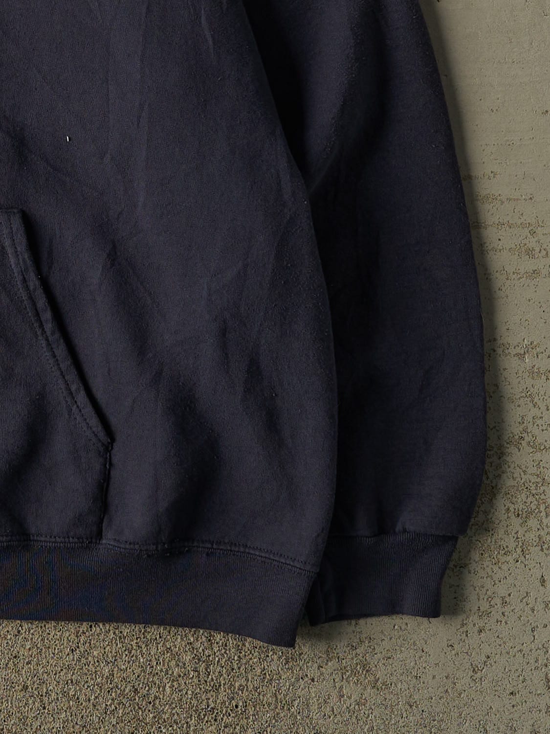 Vintage Y2K Sun Faded Navy Chicago Bears Hoodie (XXL)
