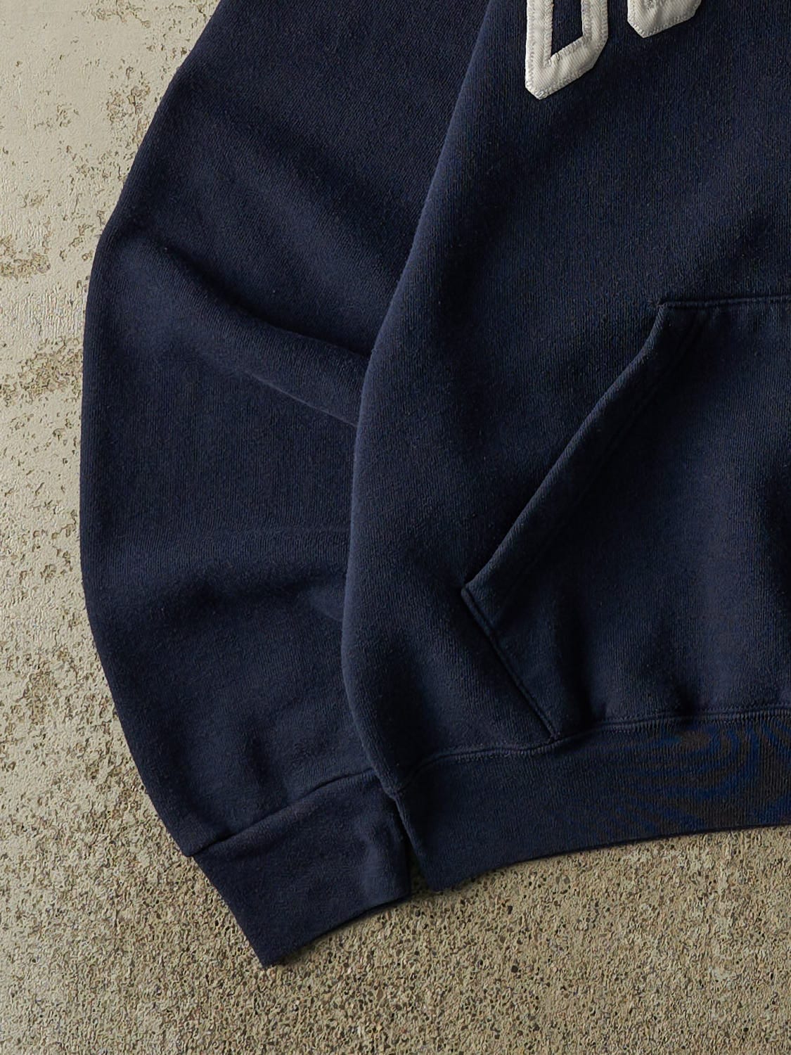 Vintage Y2K Navy Blue UC Irvine Embroidered Hoodie (XS)