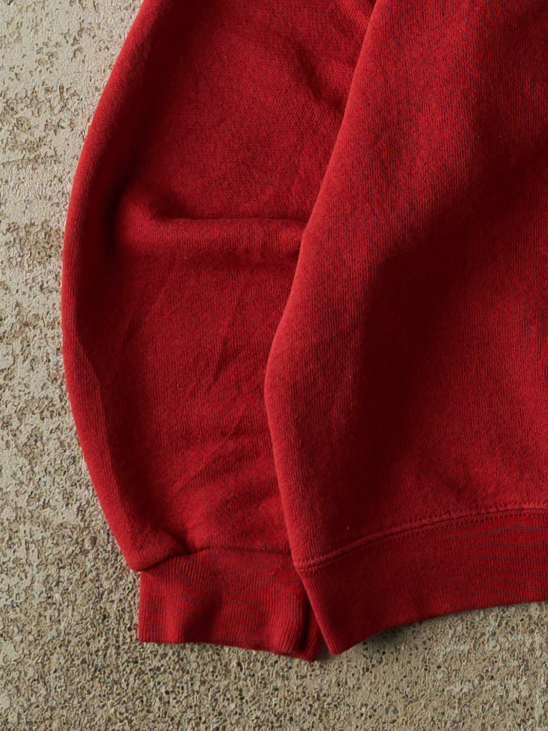 Vintage 80s Red Reebok Embroidered Crewneck (XXS/XS)