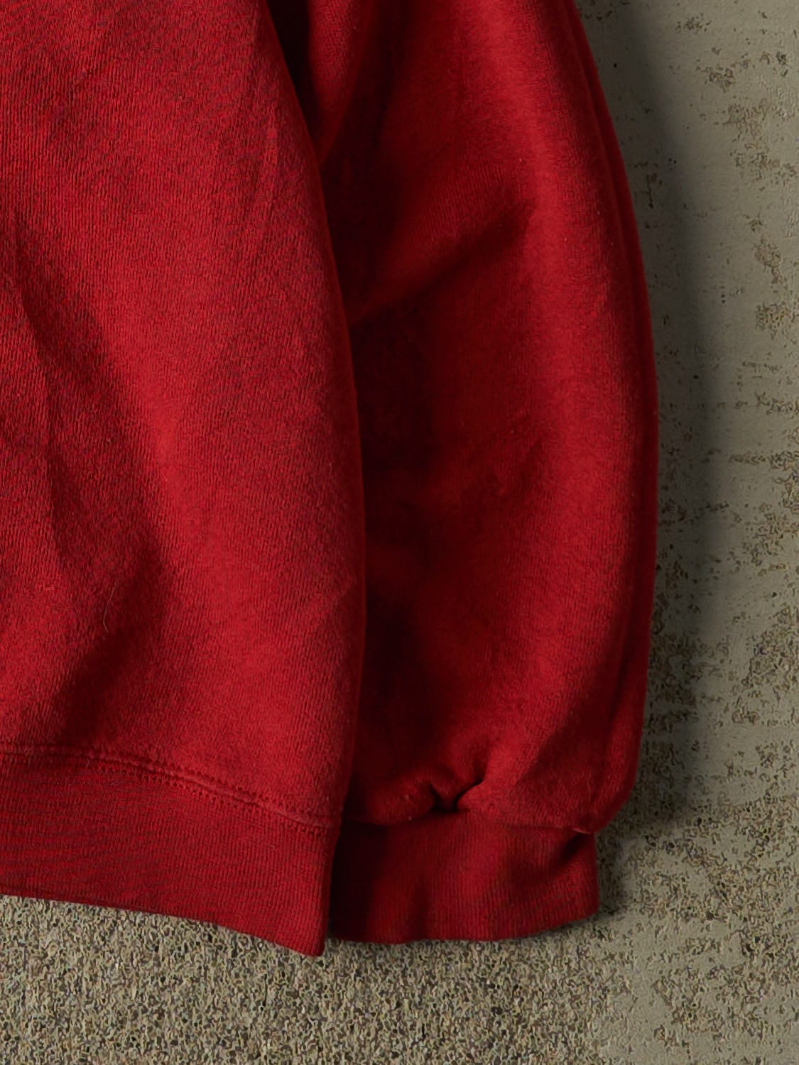 Vintage 80s Red Reebok Embroidered Crewneck (XXS/XS)