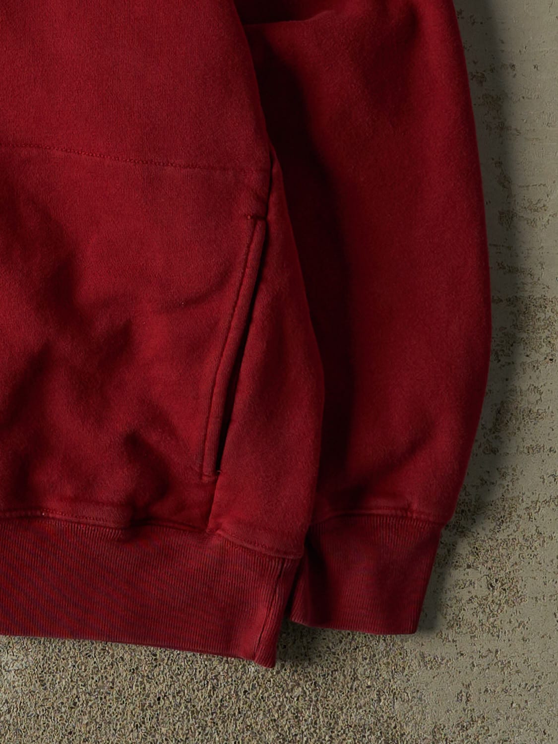 Vintage Y2K Burgundy Nautica Quarter Zip Sweater (L/XL)