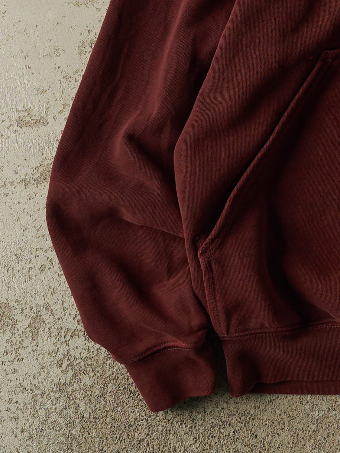 Vintage Y2K Burgundy Carhartt Hoodie (M)
