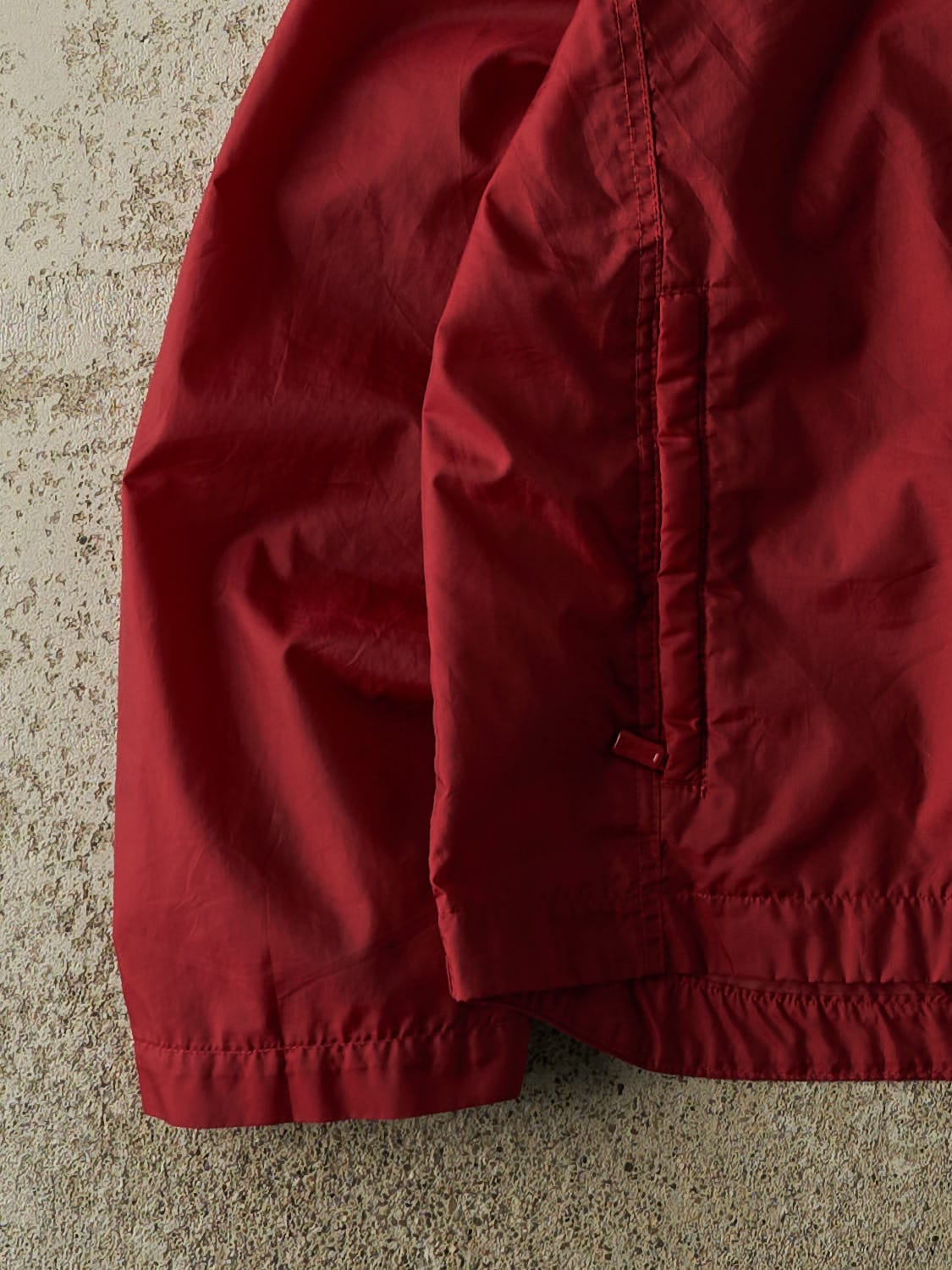 Vintage 90s Burgundy Nike Windbreaker Jacket (XS/S)
