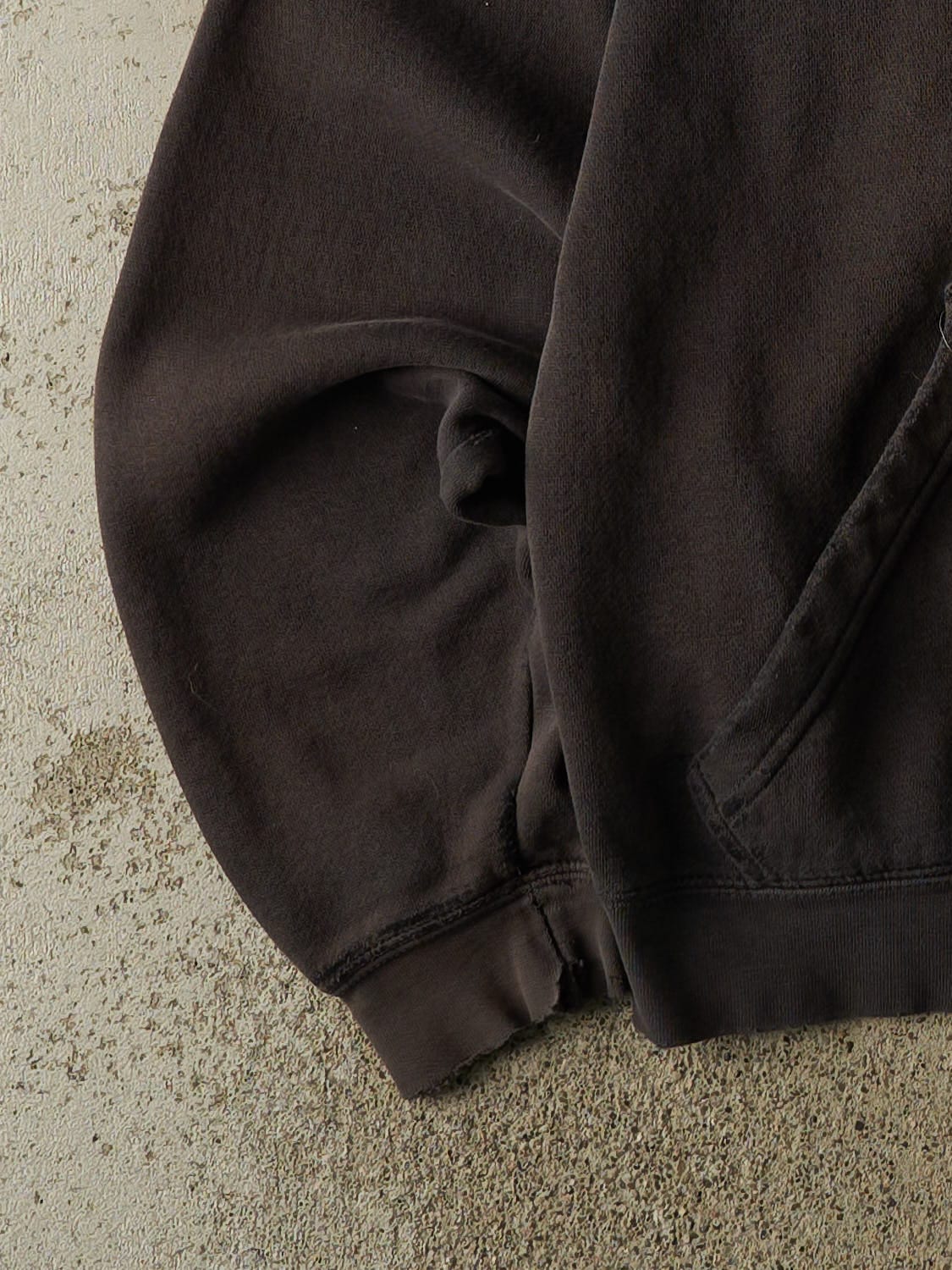 Vintage 90s Charcoal Grey Oregon Football Hoodie (L/XL)