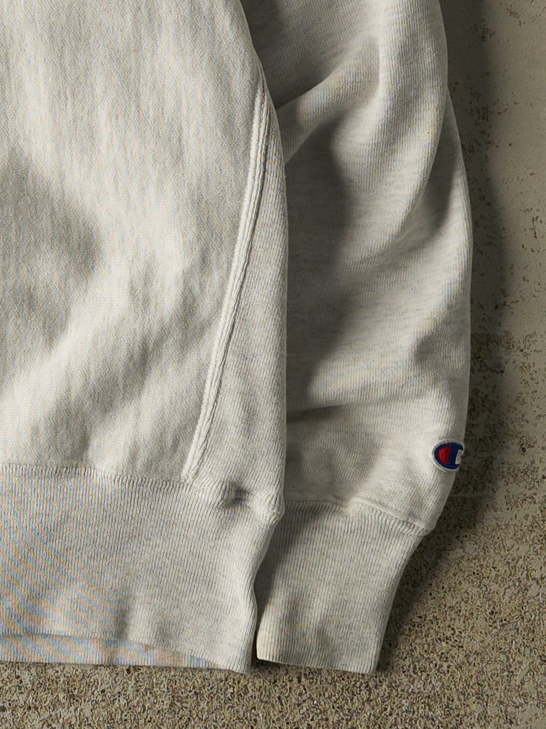 Vintage Y2K Heather Grey Champion Reverse Weave Ohio University Crewneck (S/M)