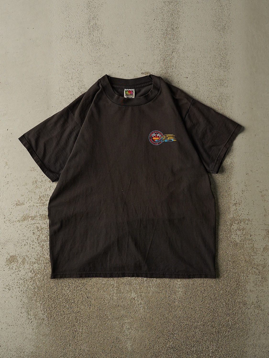 Vintage 90s Black Brencole Kart Club Tee (M)