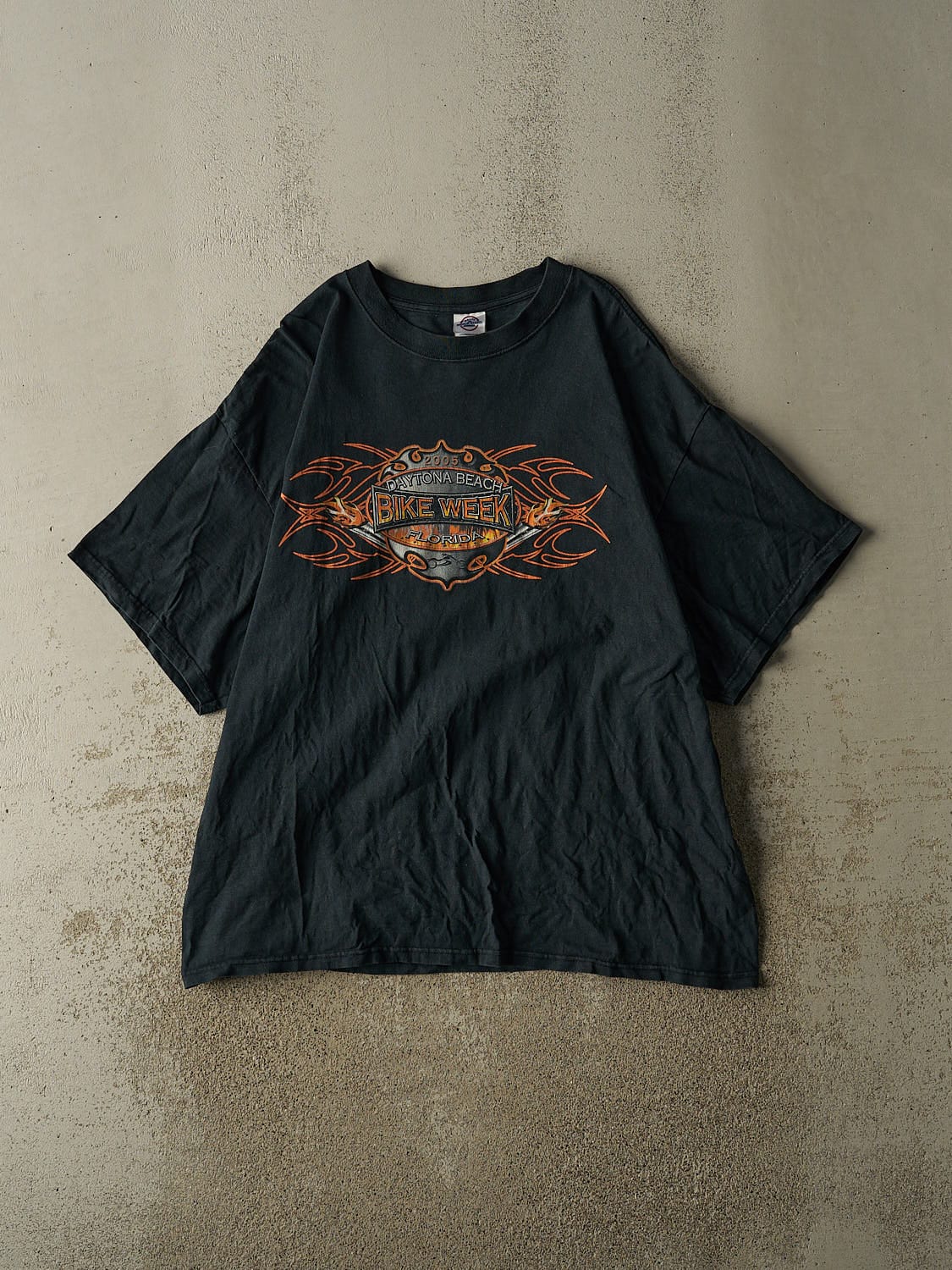 Vintage 05' Black Daytona Beach Bike Week Tee (XL)