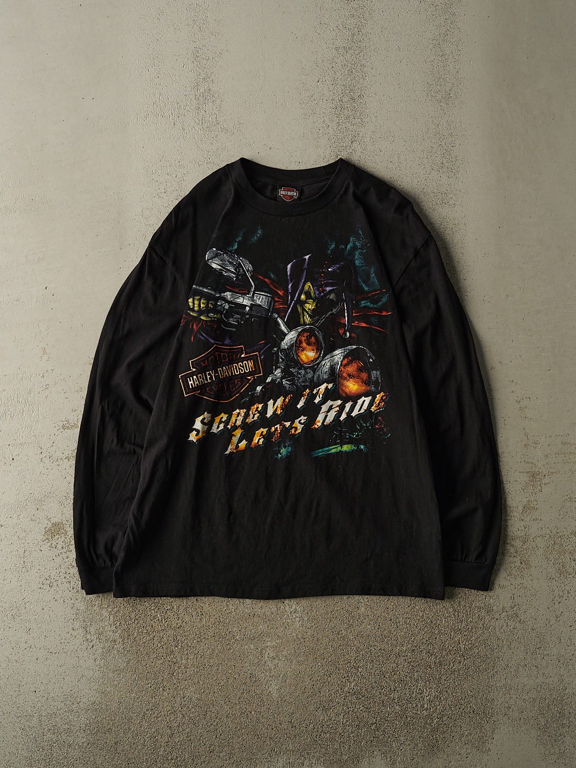 Vintage 09' Black Harley Davidson Germany Long Sleeve (L/XL)