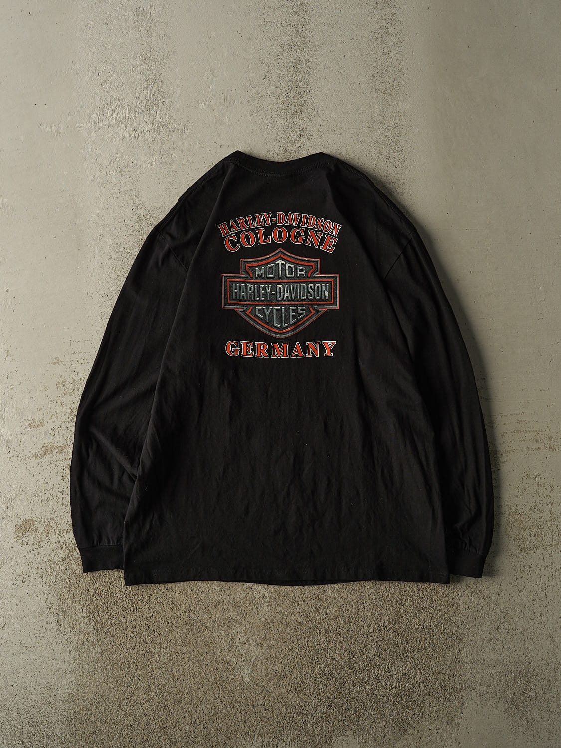 Vintage 09' Black Harley Davidson Germany Long Sleeve (L/XL)