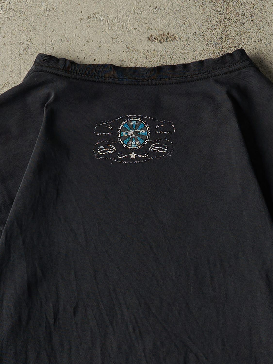 Vintage 90s Faded Black O'Neill Tee (XS/S)