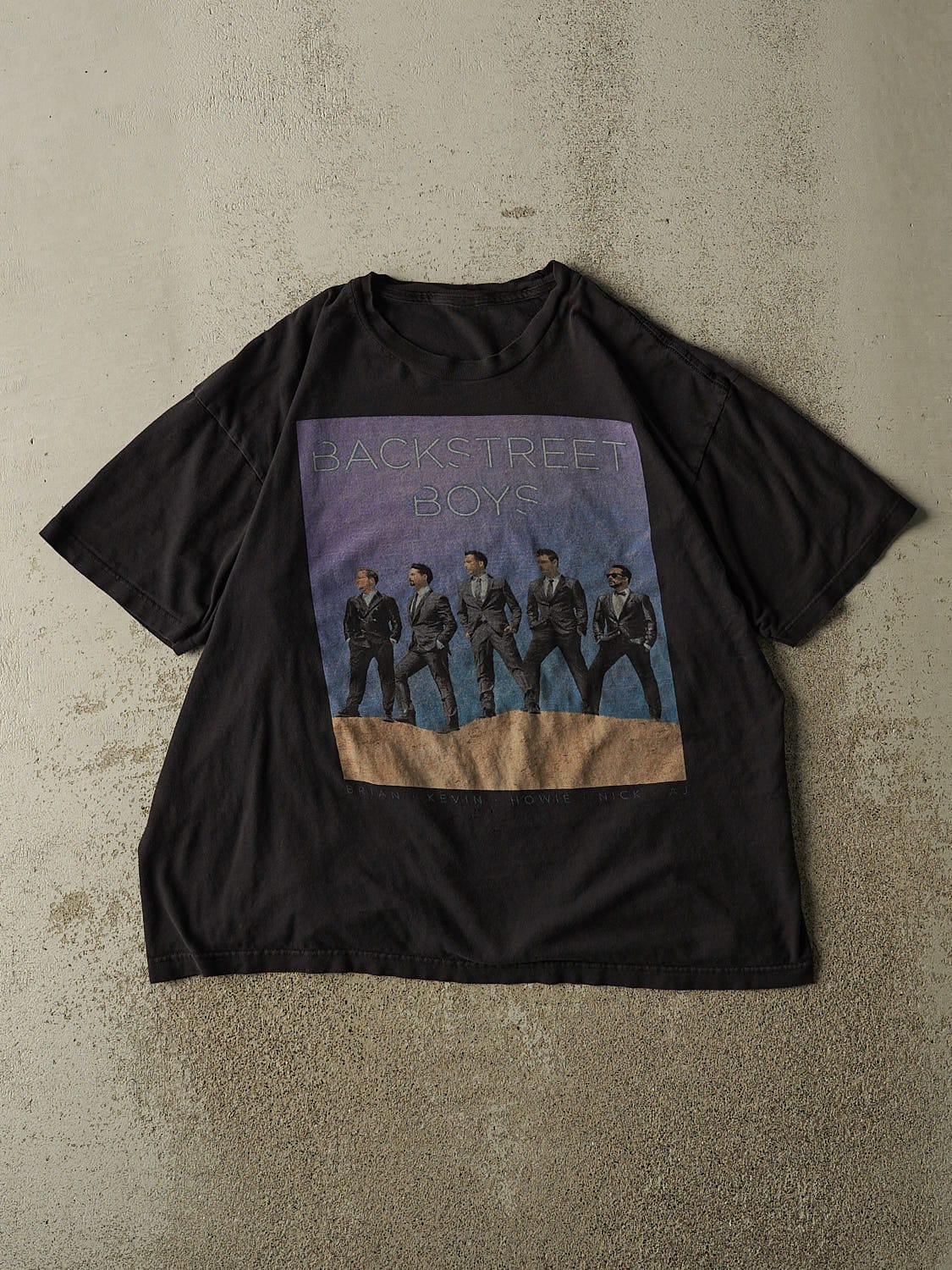Vintage 14' Black Backstreet Boys Tour Tee (L)