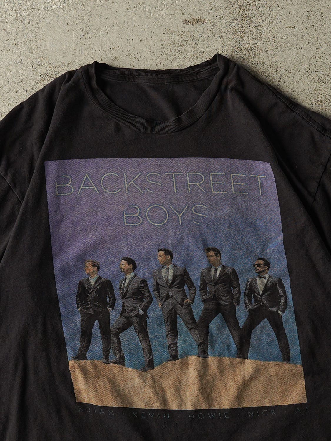 Vintage 14' Black Backstreet Boys Tour Tee (L)