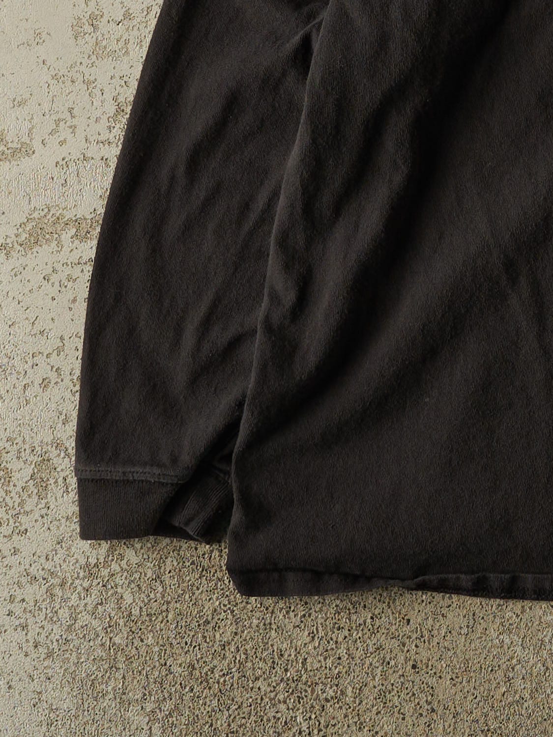 Vintage Y2K Faded Black Carhartt Long Sleeve (L)